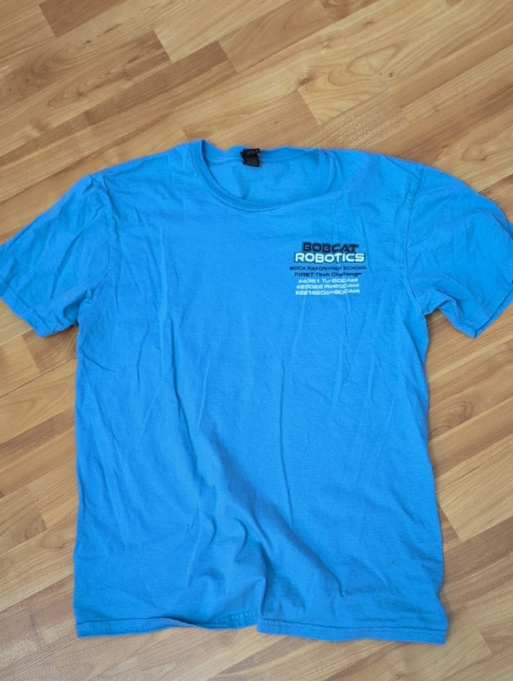 Men's Short-Sleeve T-Shirt in Bright Blue